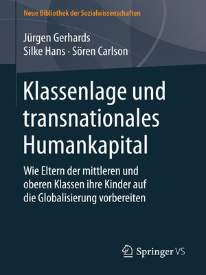 cover image of Klassenlage und transnationales Humankapital